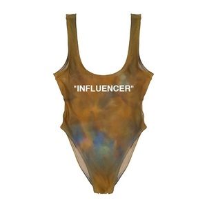 SOLD OUT “INFLUENCER" COPPER BLUE TIE DYE - SMALL